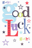 From the heart of Old Oak Common, this bold and cheerful good luck card sparks an immediate sense of encouragement, the kind felt when a friend hands you a bouquet before a big moment. The words 'Good Luck' stretch across the clean white card in a playful dance, rendered in oversized pastel blue, spirited reds, and deep, grounding greens and purples-each letter distinct, yet all united. Starbursts in navy, lilac, mossy green, and sunlit yellow tumble across the surface, adding a whimsical energy that hints at nights spent wishing on stars above Wormwood Scrubs. The card's smooth, substantial stock is a tactile echo of the care that goes into each local arrangement, beckoning a gentle touch. It's the perfect companion for those about to embark on exams at local colleges or auditions in the city, its message brimming with hope and belief. There's a joyful optimism woven into its every star and curve of ink, capturing the unique spirit of Old Oak Common-a community always ready to root for the dreams of its own. As you pass this card, you pass a tradition of encouragement that's as real as the blossoms that brighten our shops.